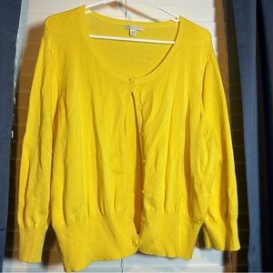 Woman’s plus cardigan sweater